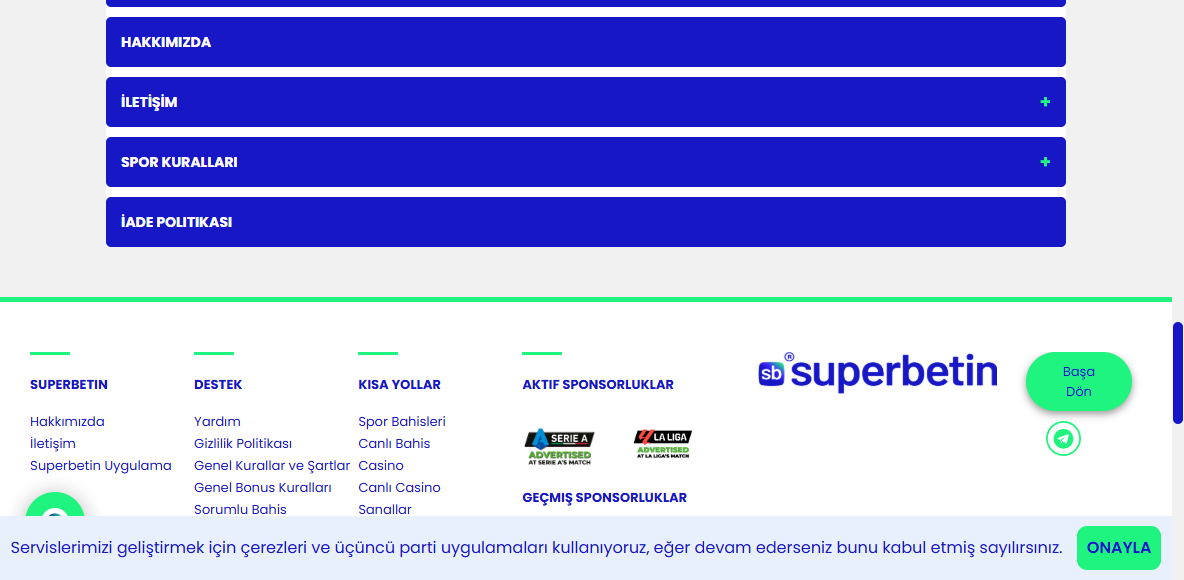 Superbetin Şifre Güncelleme