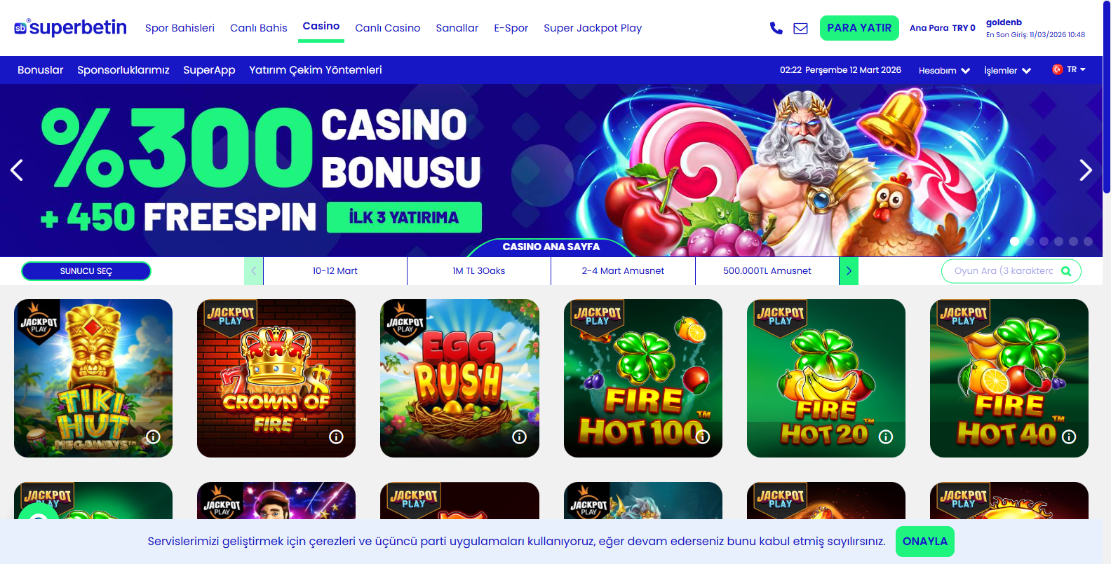 Superbetin Slot Oyunları Nasıl Oynanır?