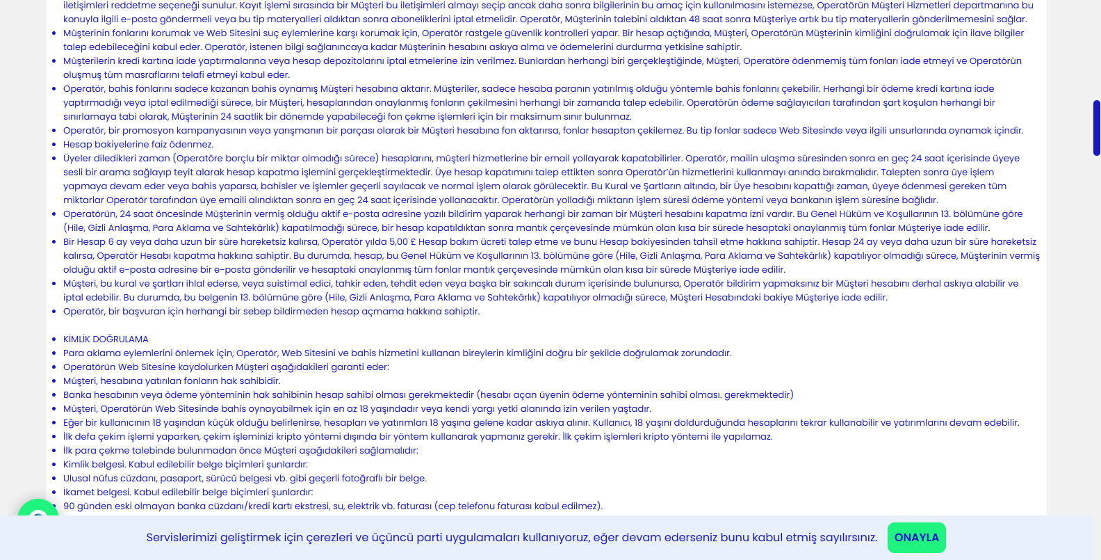 Superbetin Canlı Bahis Oranları